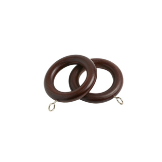 28mm County Wood Rings (Pk 100) CHE
