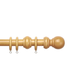 Speedy Products 28mm Victory Wooden Curtain Pole Sets Available in 6 Colours 