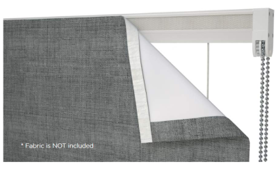 150cm Connect Roman Blind Complete Kit (Polybag)WH