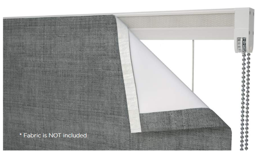 240cm Connect Roman Blind Complete Kit (Polybag)WH