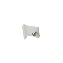 Fineline End Cover-Stop (25 Prs) WH