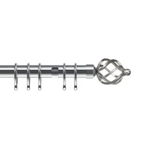 ECO PK 28mm Fixed Cage Pole Set 240cm SS