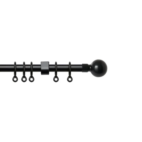 13-16mm 150-280cm Ball Pole BK