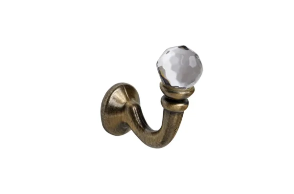 Crystal Palma Tieback Hook (Pk 2) AB