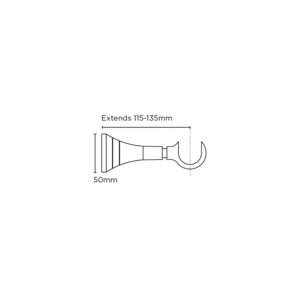 28mm Long Stem Support (Pk1) CH