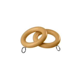 28mm Woodland Rings Pk 100 Natural Oak