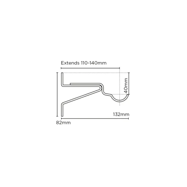 35mm Pro Rest AFrame Wall Fix Support PK 1 AB