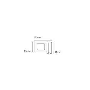 28mm Metal Ring End Stop (PK 10)