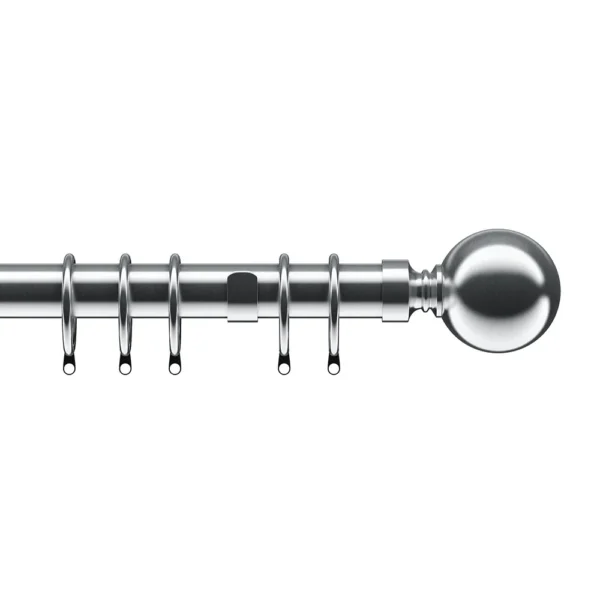 ECO PK 28mm Fixed Ball Pole Set 120cm SS