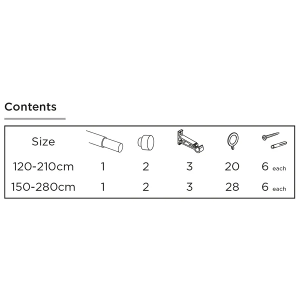 ECO PK 13-16mm 150-280cm Stud Pole CR