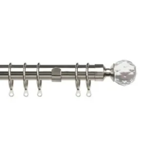 25-28mm 120-210cm Pristine Crystal Pole SS