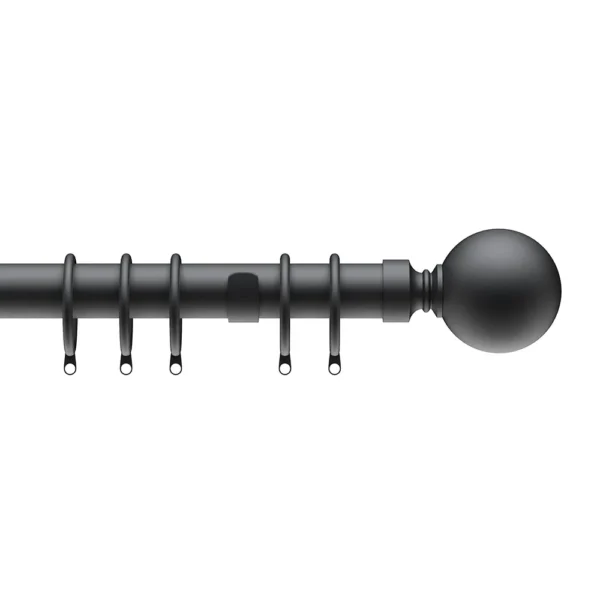 ECO PK 28mm Fixed Ball Pole Set 360cm BK