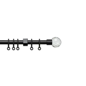 13-16mm 120-210cm Acrylic Ball Pole BK