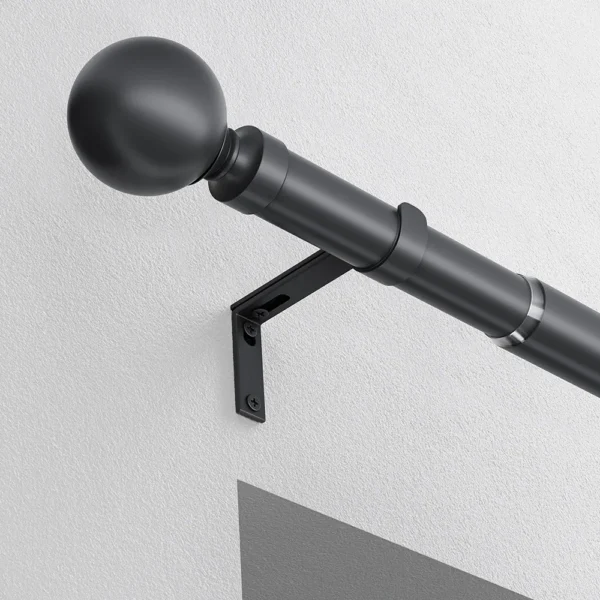 ECO PK 22/25mm Ext Ball Eyelet Pole 170-300cm BK