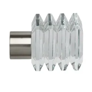 ECO PK 28mm Square Finial (Pk 2) SS