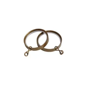 35mm Metal Flat Lined Rings (Pk 10) AB