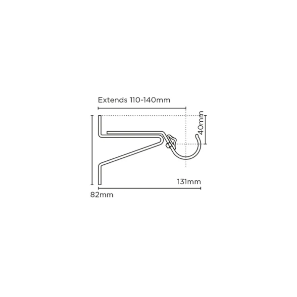 35mm Pro QuickLock AFrame Wall Fix Supp PK 1 AB