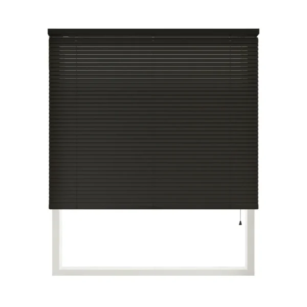75 x 152cm 25mm PVC Venetian Blind BK