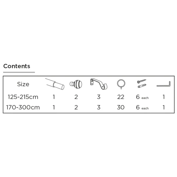 ECO PK 16-19mm 125-215cm Serrated Ball AB
