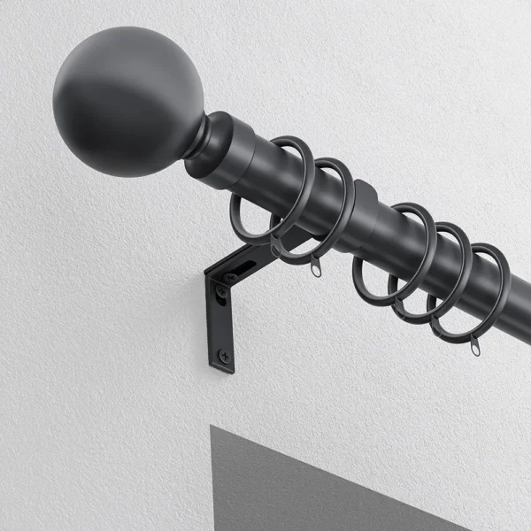 ECO PK 28mm Fixed Ball Pole Set 360cm BK
