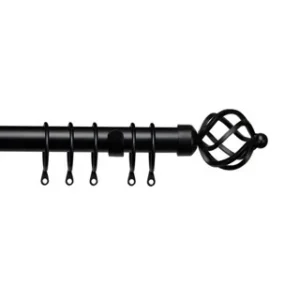 25-28mm 120-210cm Pristine Cage Pole BK