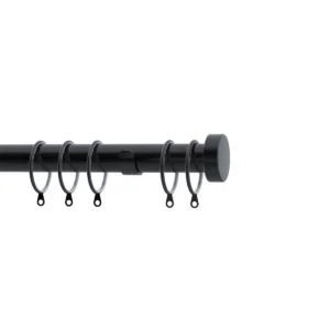 ECO PK 28mm Fixed Stud Pole Set 300cm BK