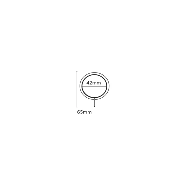 ECO PK 35mm Standard Lined Rings (Pk 10) SS