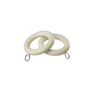 28mm Woodland Ring PK 4 Cream