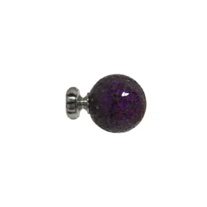 ECO PK 28mm Purple Mosaic Finial (Pk 2) SS