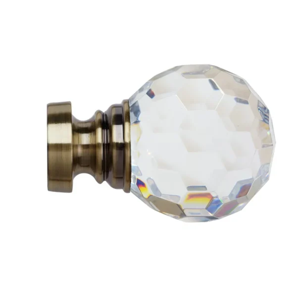 ECO PK 35mm Acrylic Ball Finial (PK2)AB
