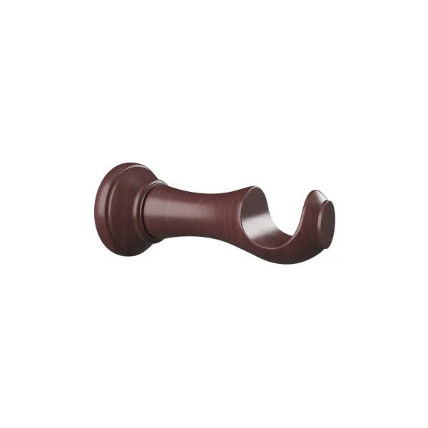 28mm 120cm Woodland Ball Pole Dark Oak