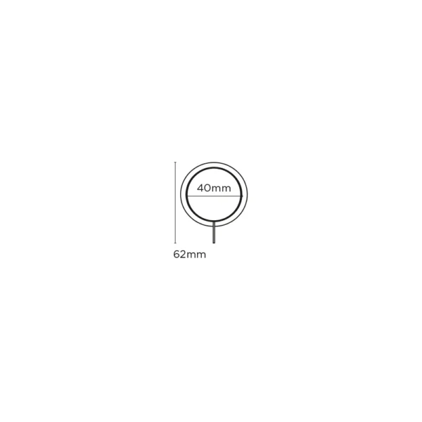 28mm Standard Lined Rings (Pk 100) PG