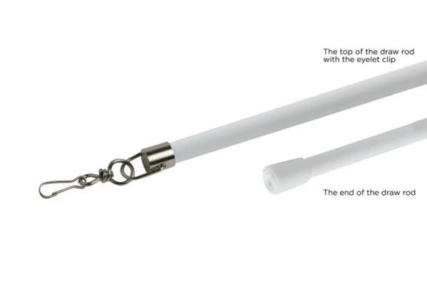 100cm Draw Rod (Pk10) WH