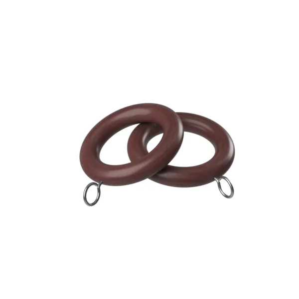 28mm Woodland Rings Pk 100 White