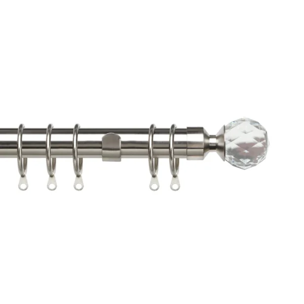 ECO PK 25-28mm 120-210cm Pristine Crystal Pole SS