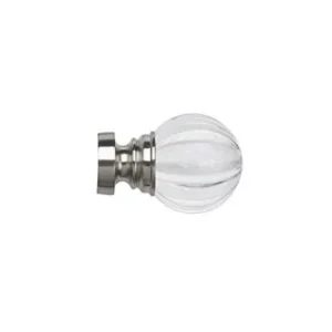 ECO PK 35mm Segmented Ball Acrylic Finial (PK2) SS