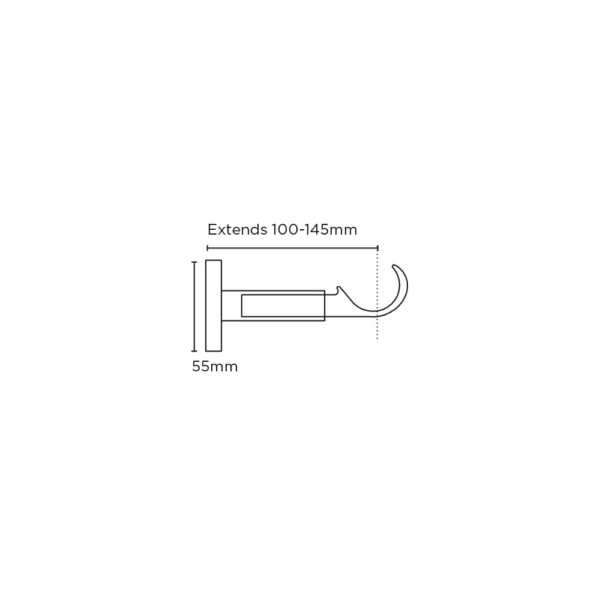 35mm Metal IDC Single Support CH