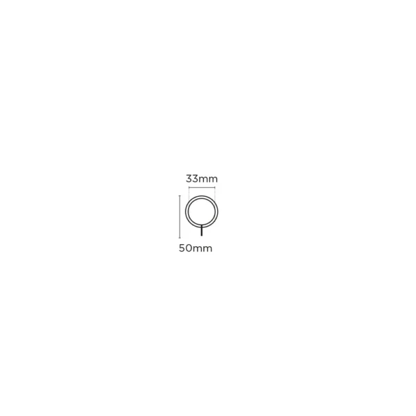 19mm Tetra Pole Rings Pk 8 GD