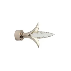 ECO PK 35mm Fleur de Lys Acrylic Finial (PK2) SS