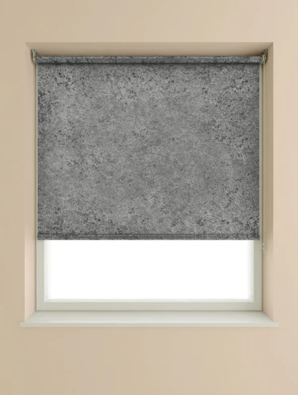 120cm Roller Blind Crushed Velvet SI