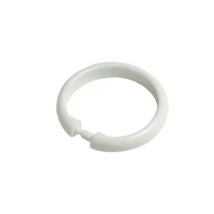 ECO PK Shower Rod Rings (Pk 12) WH